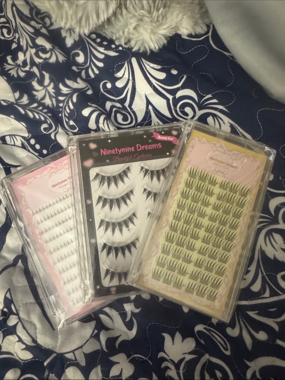 Black False Eyelash Assortment - 3 Pack